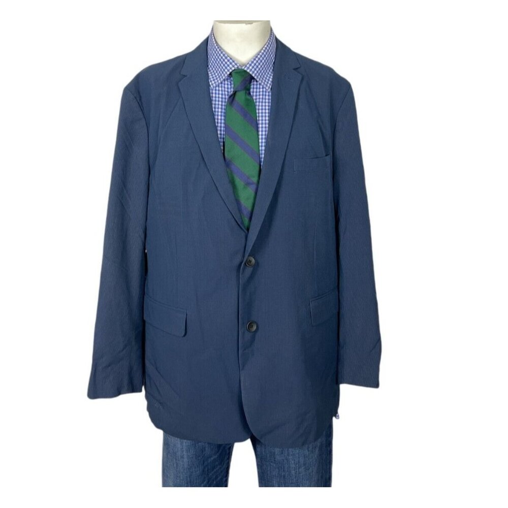 Perry Ellis Sport Coat Jacket SLIM FIT Performance Breathable Men's 44R Nice